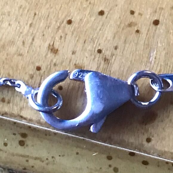 Aurora Moonstone Sterling Silver Necklace - Picture 7 of 8